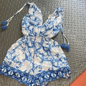 Blue romper